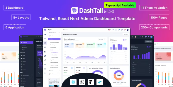 DashTail- Template with shadcn-ui