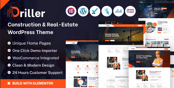 Driller WordPress Theme