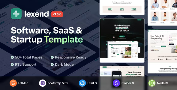 Lexend - HTML Template