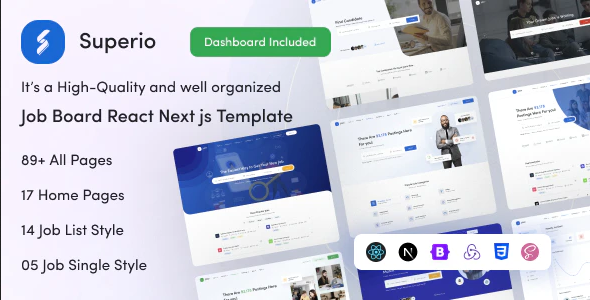 Superio - React NextJS Template